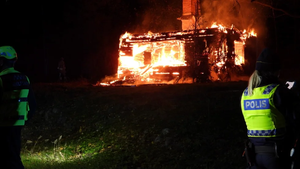 Huset gick inte att rädda.