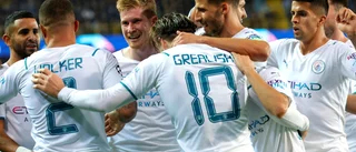 City körde över Brygge – PSG vände mot Leipzig