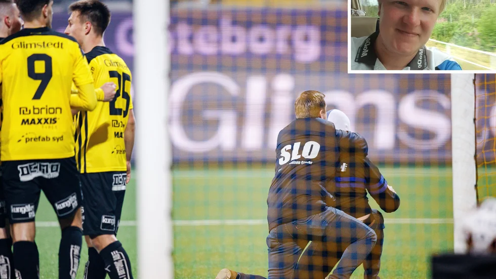 Sebastian Bengtsson tar avstånd från händelsen på Bravida Arena. 