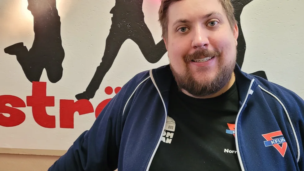 Viktor Lidén, verksamhetsledare för åldrarna 10-12 vid Strömvillan.