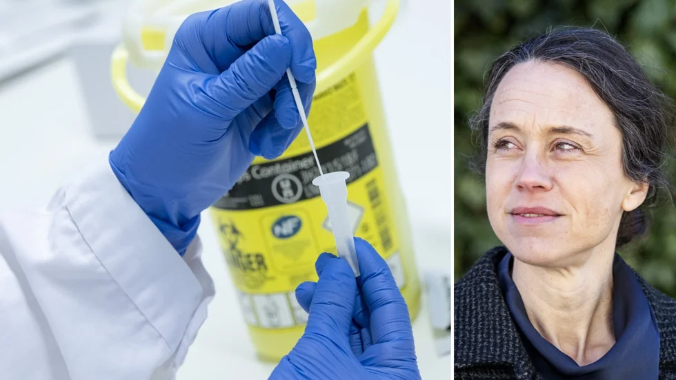 Maria Amér, smittskyddsläkare på Gotland, säger att det är viktigt att de fortsätter följa deltavariantens spridning.