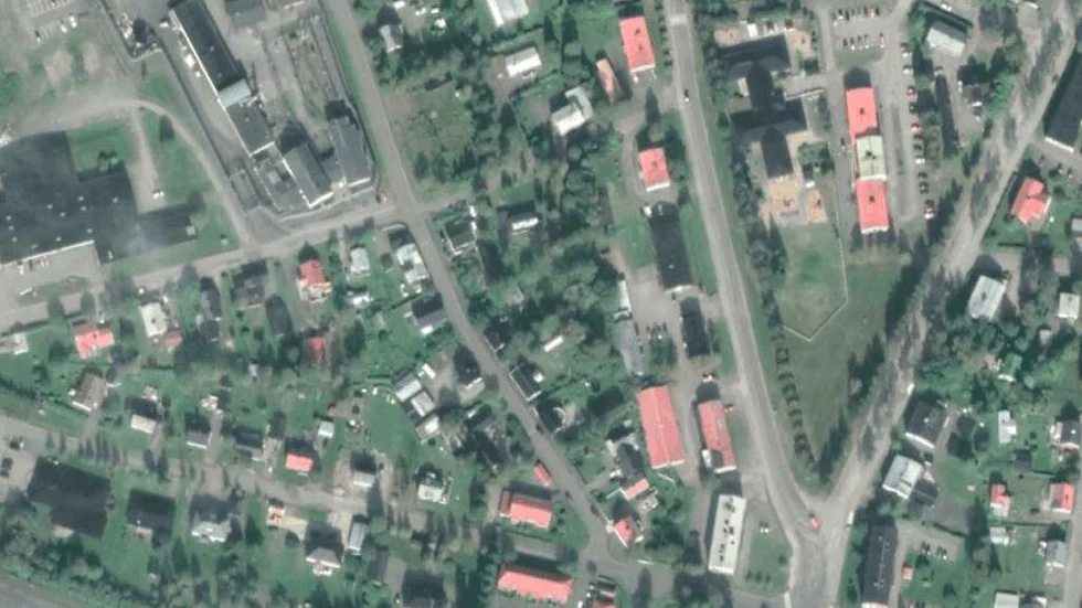 Området kring Östra Kyrkogatan 10