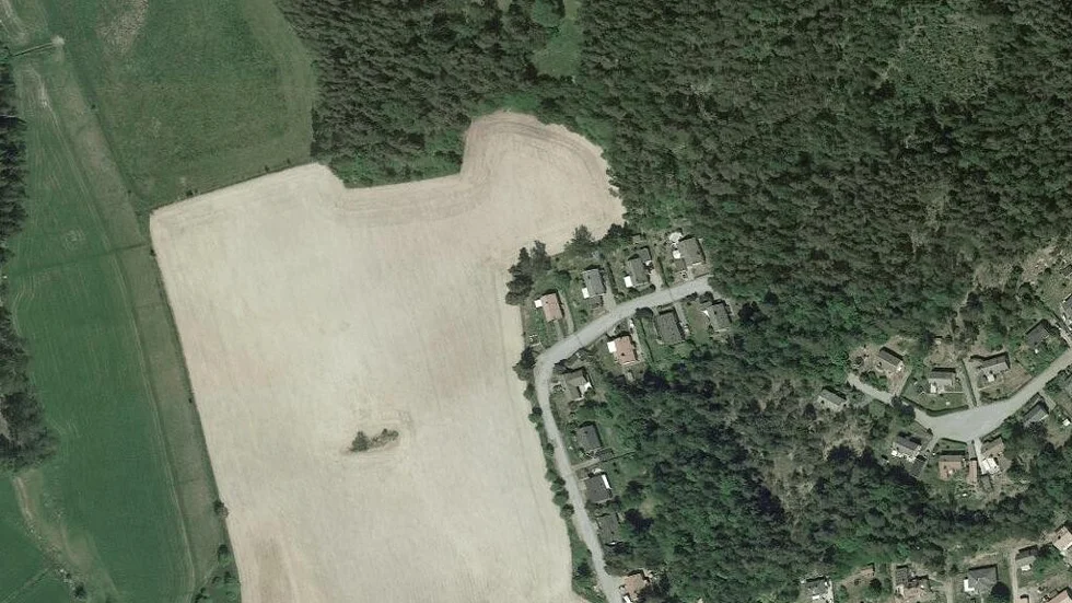 Området kring Skogsvägen 11