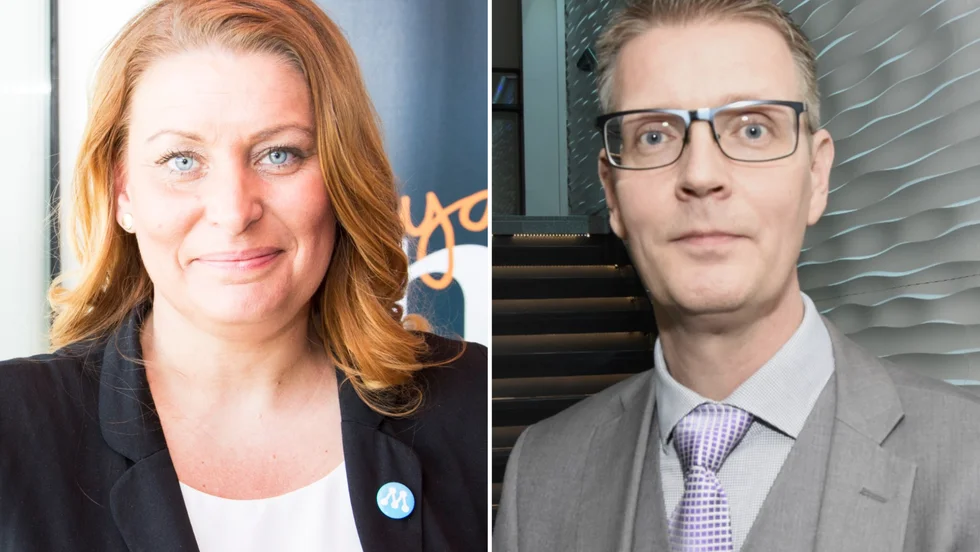 Linda Frohm och Mattias Karlsson får nytt förtroende som toppnamn hos Moderaterna i Norrbotten. 
