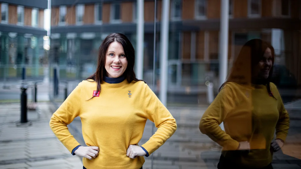 Cyklisten Anna Beck slutade sexa när bancyklingens förföljelselopp avgjordes. Arkivbild.