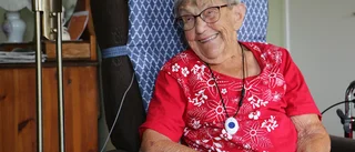  Äldreomsorgen skaffar egen resebuss • Maj-Britt, 98, har flera förslag på resmål: "Kanske ner till kusten"