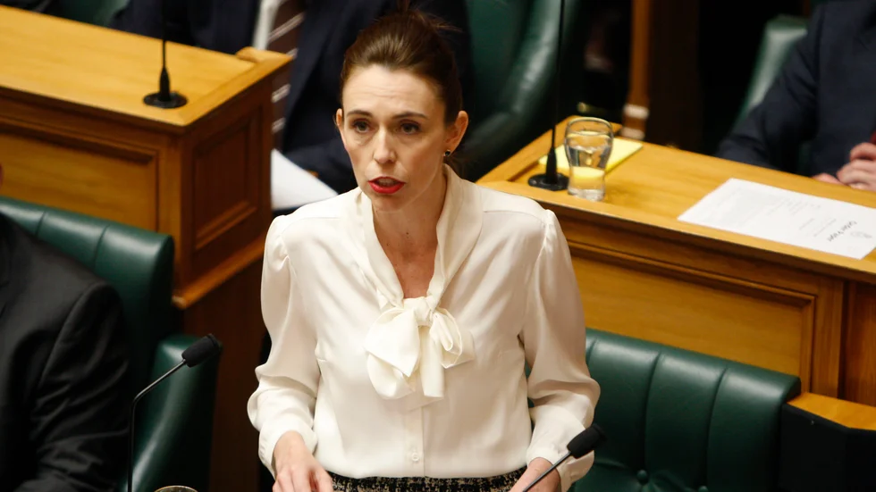 Premiärminister Jacinda Ardern utropade i fjol nödläge med hänvisning till klimatet och sade att snabba åtgärder mot människans utsläpp krävs med tanke på framtida generationer. Arkivbild.