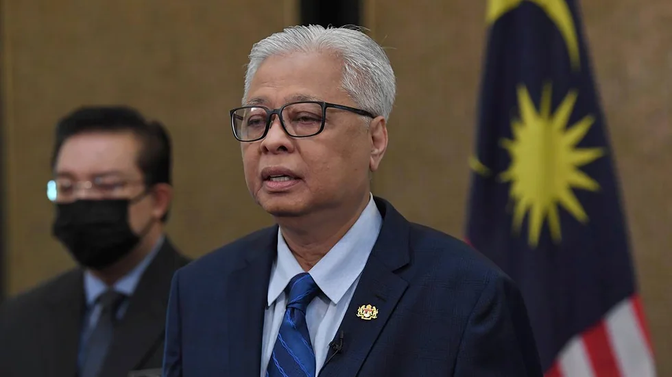 Malaysias nya premiärminister Ismail Sabri Yaakob på en bild från i fredags.
