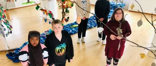 Eleverna ställer ut sitt Piteå i Öjeby konsthall