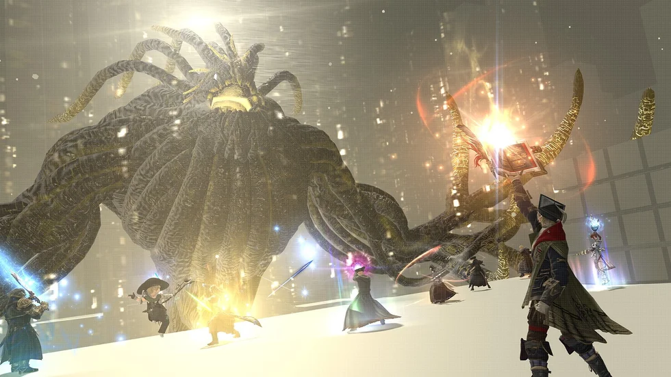 "Final fantasy XIV" har existerat i någon form sedan 2010, även om spelet gjordes om från grunden 2013. I höst lanseras den fjärde expansionen, "Endwalker". Pressbild.