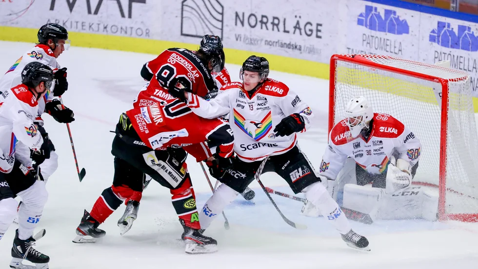 Boden Hockey slog tabelljumbon Kiruna i Hockeyettans sista grundseriematch (Arkivbild).