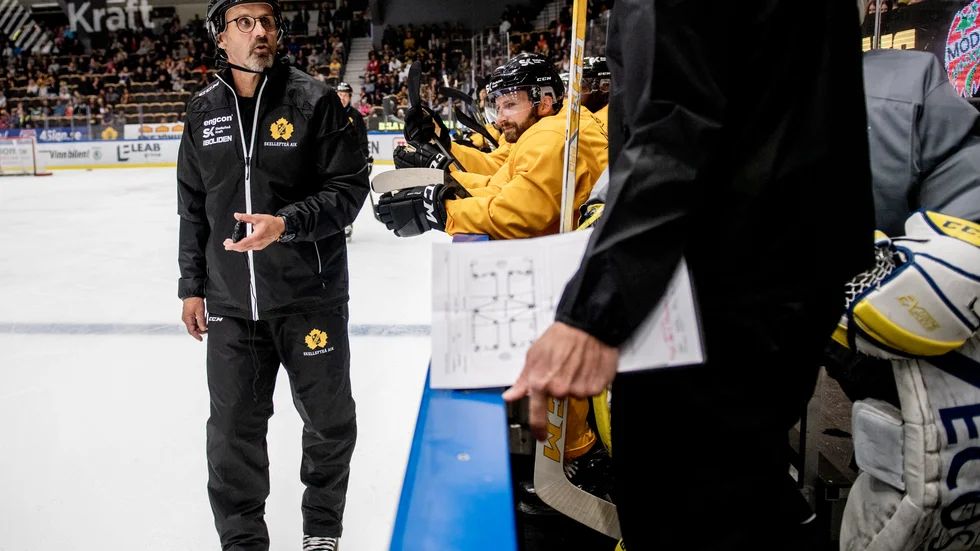 Tommy Samuelsson var domare i Skellefteå AIK:s skills competition under ispremiären. 