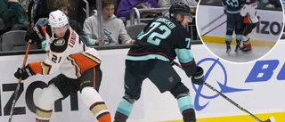 Isac Lundeström sänkt efter tackling i NHL-hockeyn