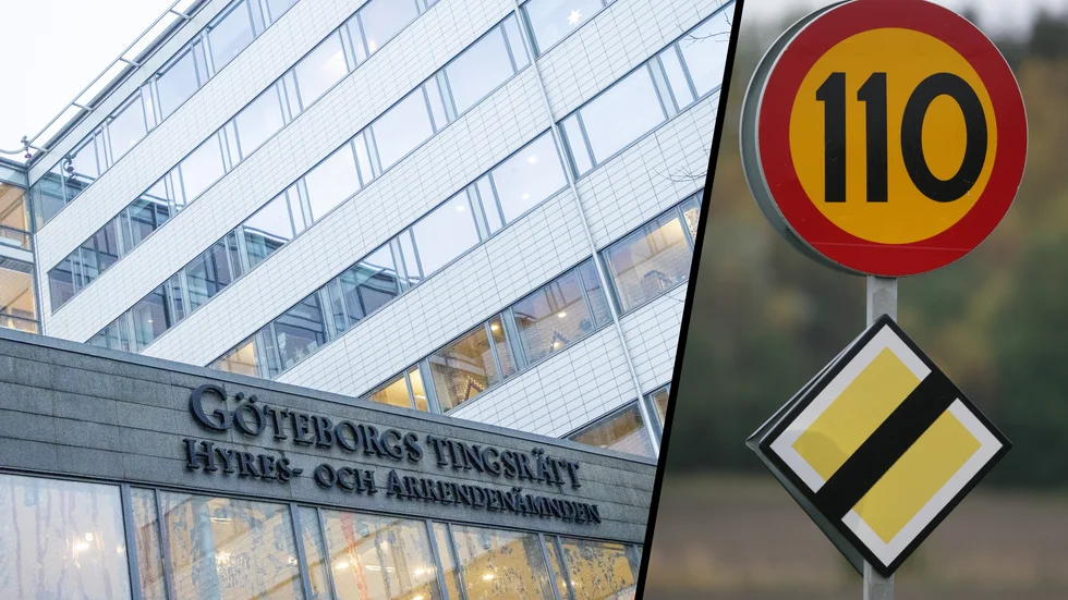 Flensmannen körde i 150 kilometer i timmen på 110-vägen. Nu döms han till fängelse.