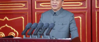 Xi Jinping i samtal med Merkel och Macron