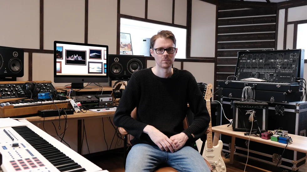 Niels Nielsen nya album "Inherent noise" är inspirerat av stämningarna i filmen "Inherent vice" med Joaquin Phoenix. "Jag har säkert sett den 20 gånger", säger Niels Nielsen.  