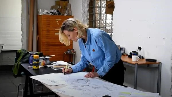 Amanda Mendiant har förberett sig väl inför residenset i Göteborg.