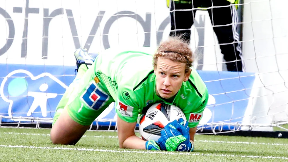 Cajsa Andersson gjorde en bra insats i LFC-målet.