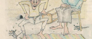 Åke Jacobsson bjöd på många skratt