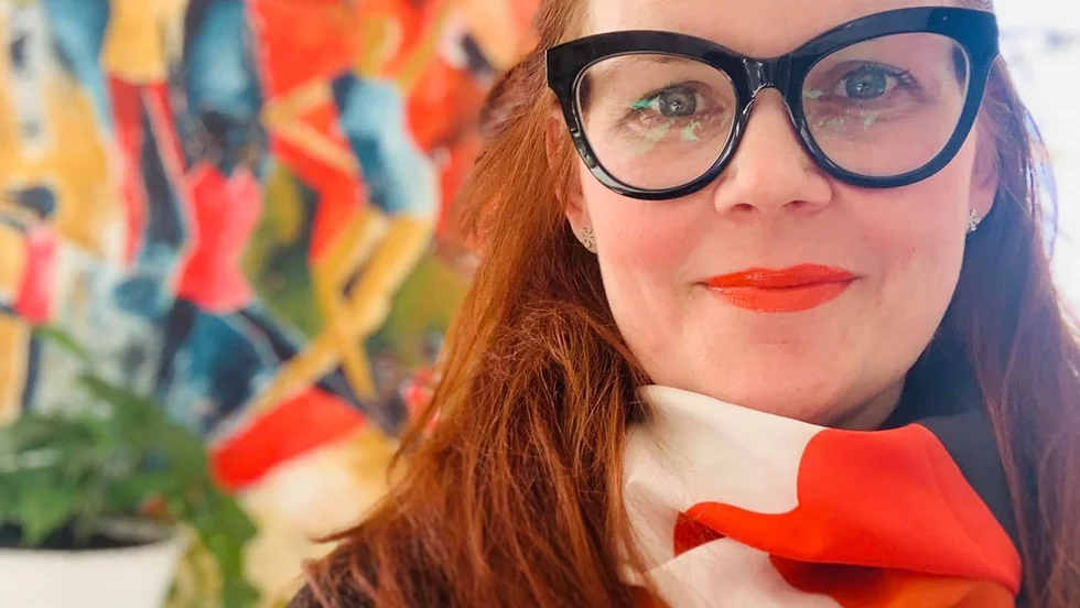 Textilläraren Jessica Hendler är ordförande för den nystartade föreningen för Konstpedagoger i Norrbotten, KPiN, vars syfte är att skapa fler konstprojekt för barn och unga i länet.