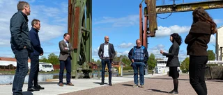 Östgötska riksdagspolitiker på kajvisit i Motala