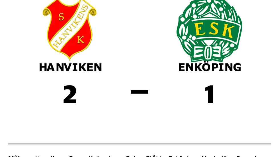 Hanvikens SK vann mot Enköpings SK