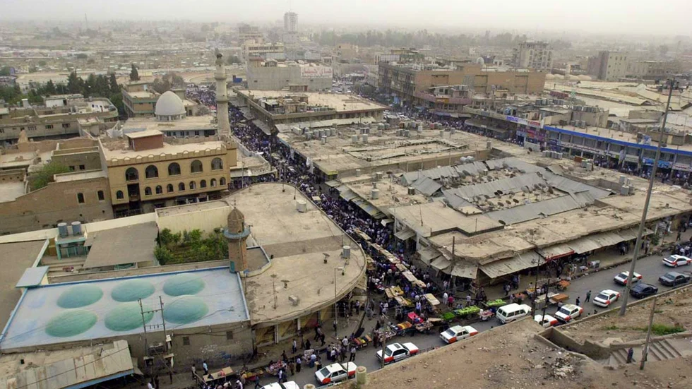 Arbil i Irak i en bild från 2002.