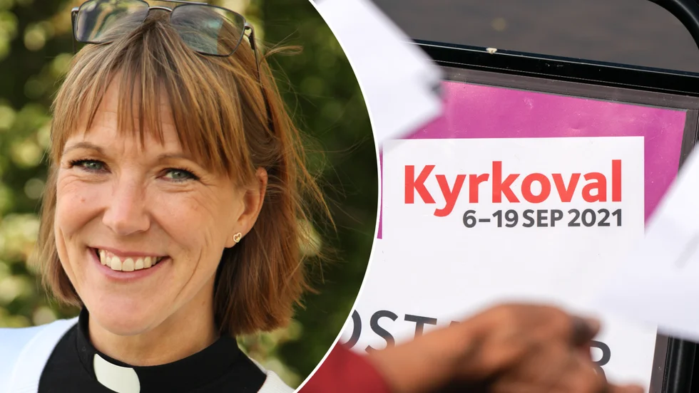 Erika Nyman är kyrkoherde i Dunker Lilla-malma församling och hon hoppas intresset för att rösta i kyrkovalet fortsätter stiga efter förra årets succé. 