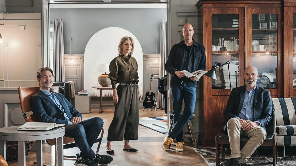 Mattias Kardell, Sofie Ganeva och Tomas Backman, (från Uppsala) och Sven Wallén är grundare till mäklarfirman Fantastic Frank som expanderar i Europa.