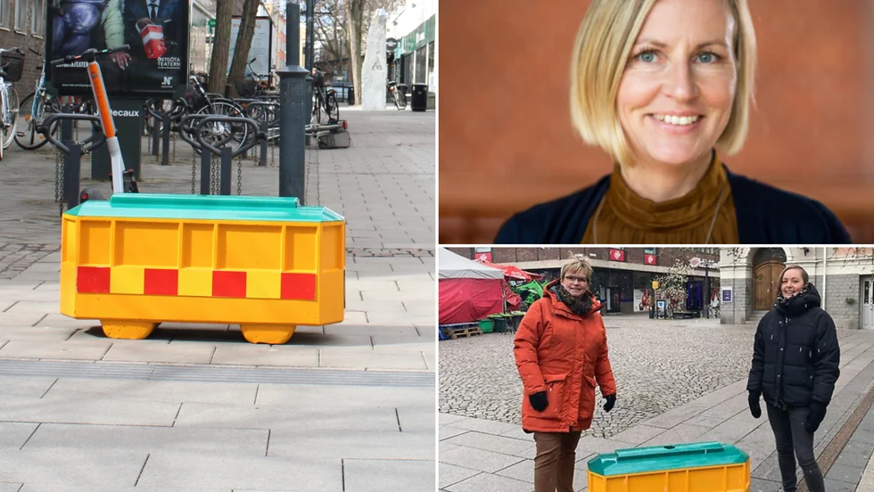 Övre bilden: Anna Nordström. Nedre bilden: Karin Jonsson och Sofia Axmacher.