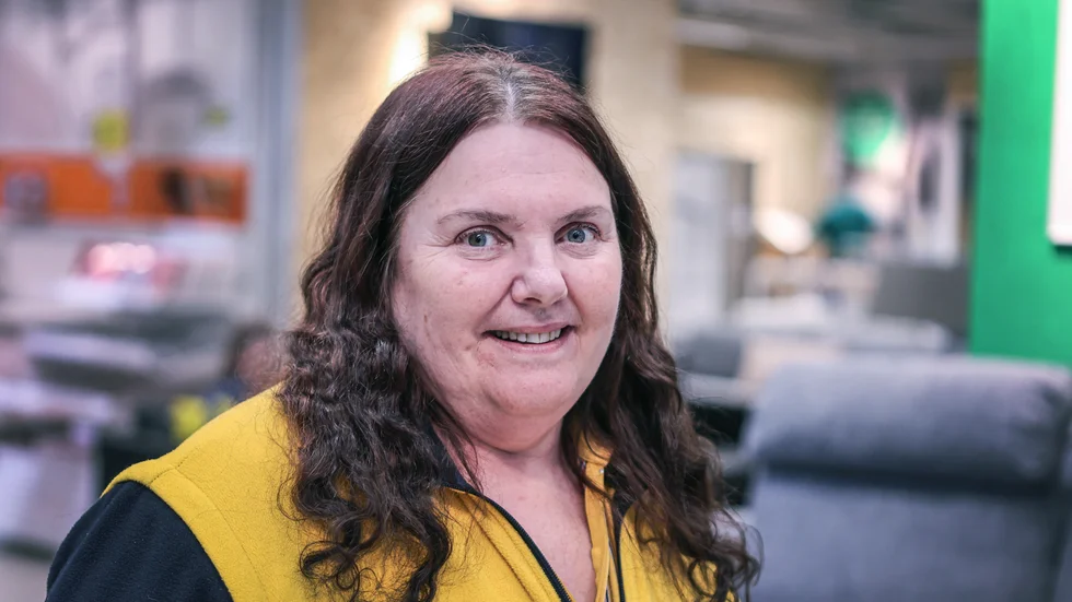 Anette Rödin, chef över kundupplevelse på Ikea i Uppsala.