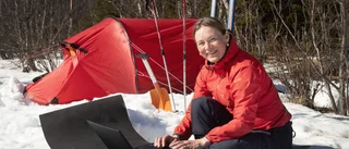 Ann-Catrine älskar att vintertälta: "Det här är det bästa jag vet"