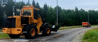 Utsläpp från traktor i Luleå   
