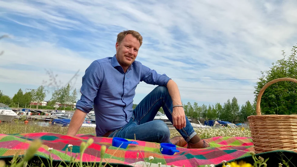 Andreas Lind älskar positionen som ny kommunchef i Piteå, även om tillträdet skett i svårast möjliga pandemitid.