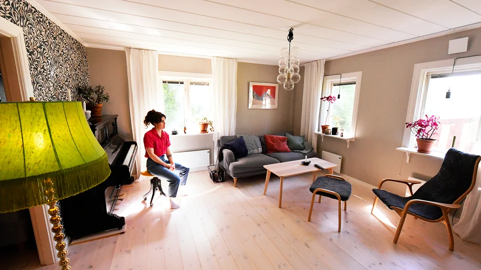 ”Jag har alltid vela bo i hus och vi trivs så bra på Granbacka eller GB som vi kallar det”, säger Felicia