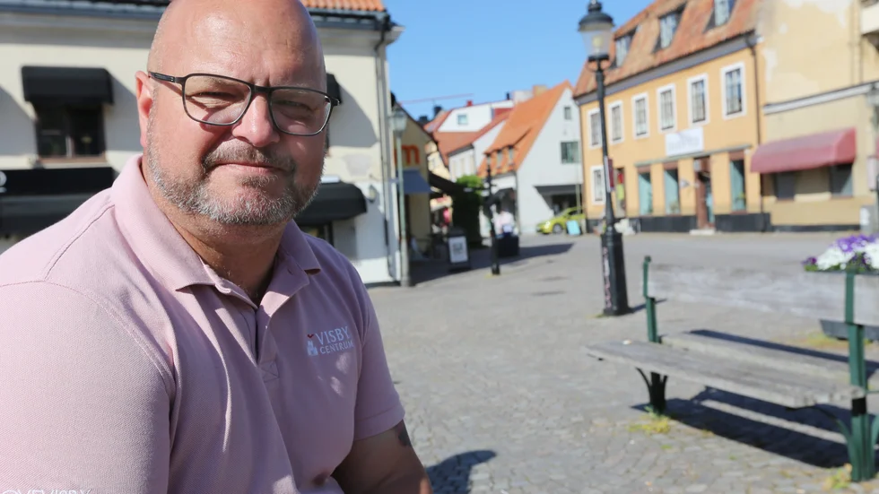 Magnus Olsson, verksamhetsledare Visby centrum