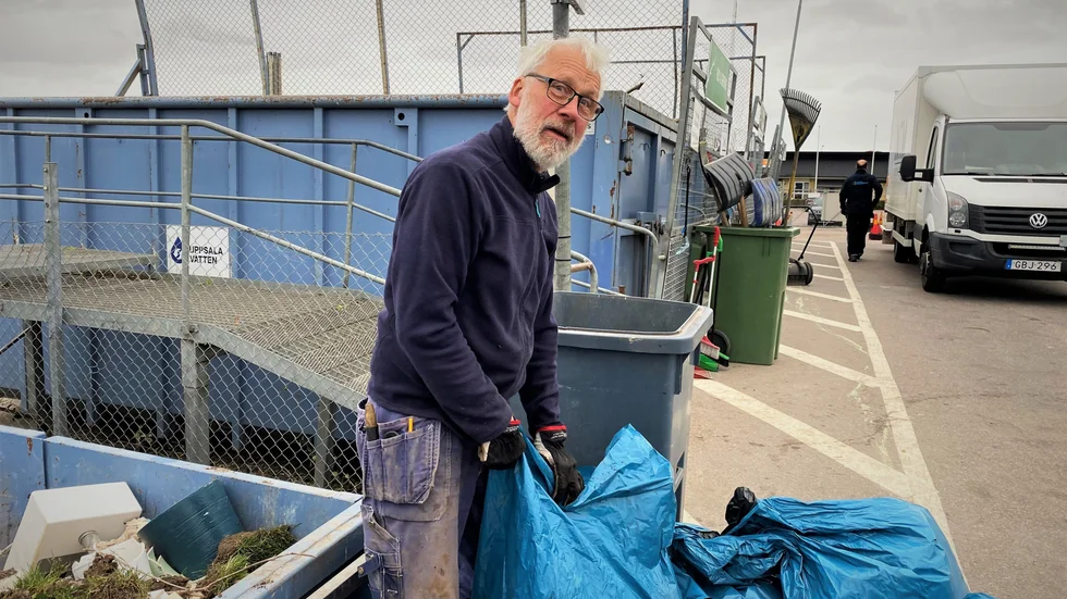 Per Hedenby säger att han sorterar i stort sett all sin plast. "För att få fler att återvinna plast kanske det behövs mer information", säger han. De UNT träffade som uppgav att de inte plastsorterar ville inte vara med i tidningen.