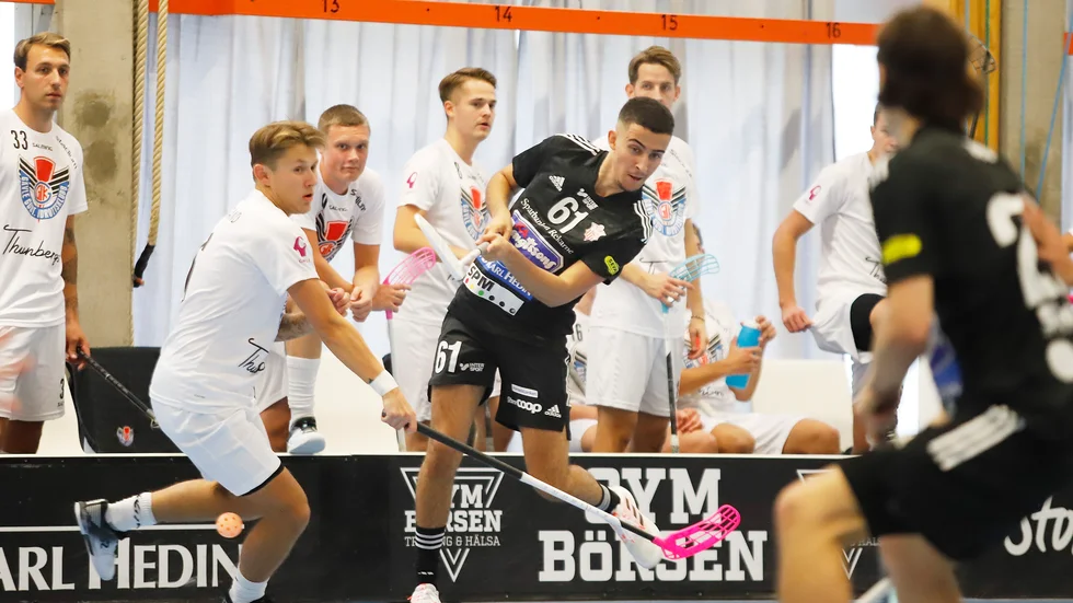 Ahmad Aldeeb assisterade till samtliga Strängnäs fem mål i segermatchen mot Sätra.