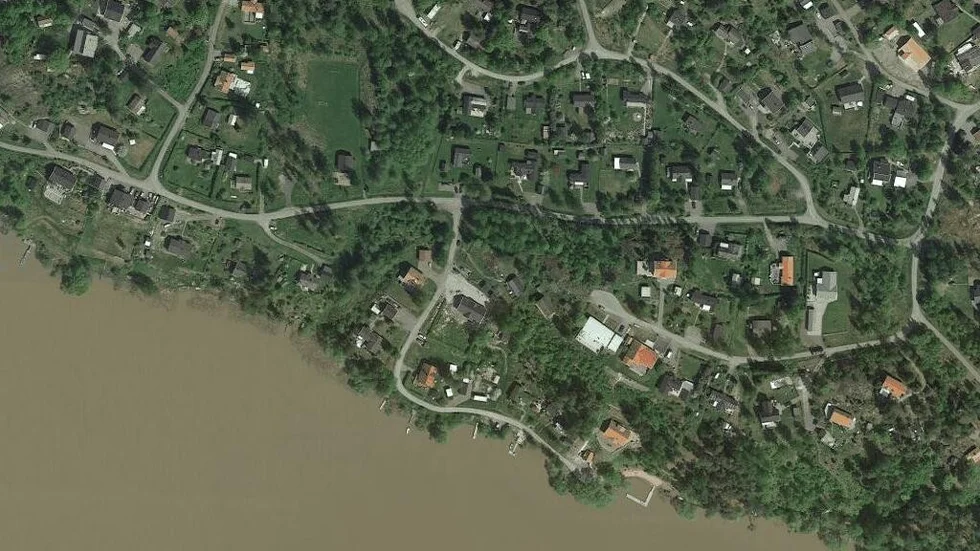 Området kring Strandvägen 1