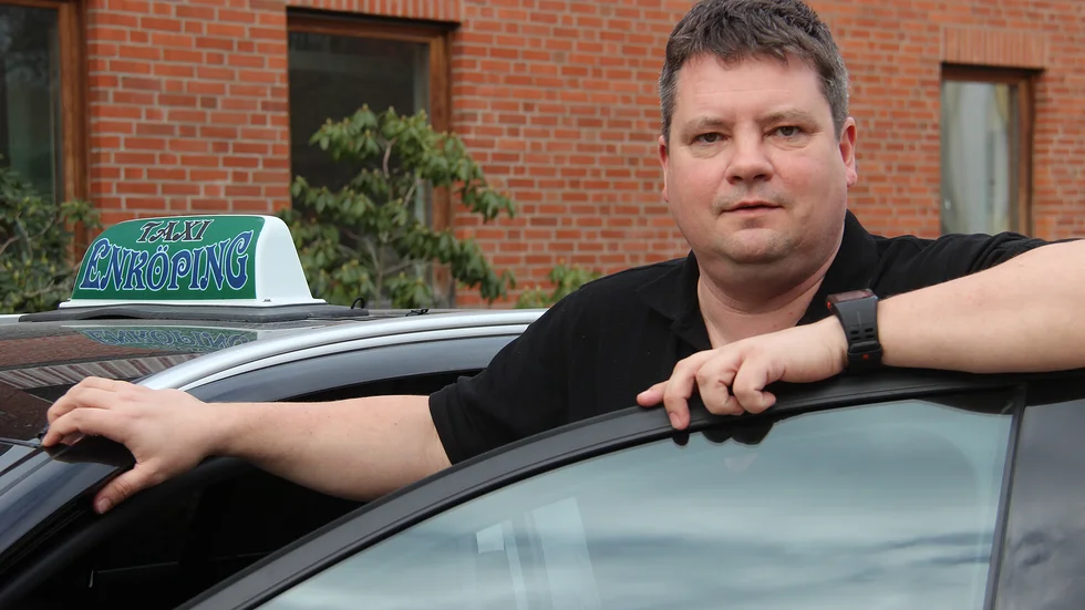Anders Gustavsson, vd för Taxi Enköping.