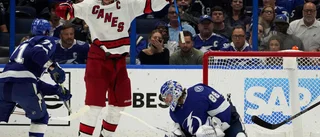 Carolina reducerade mot Tampa i Stanley Cup