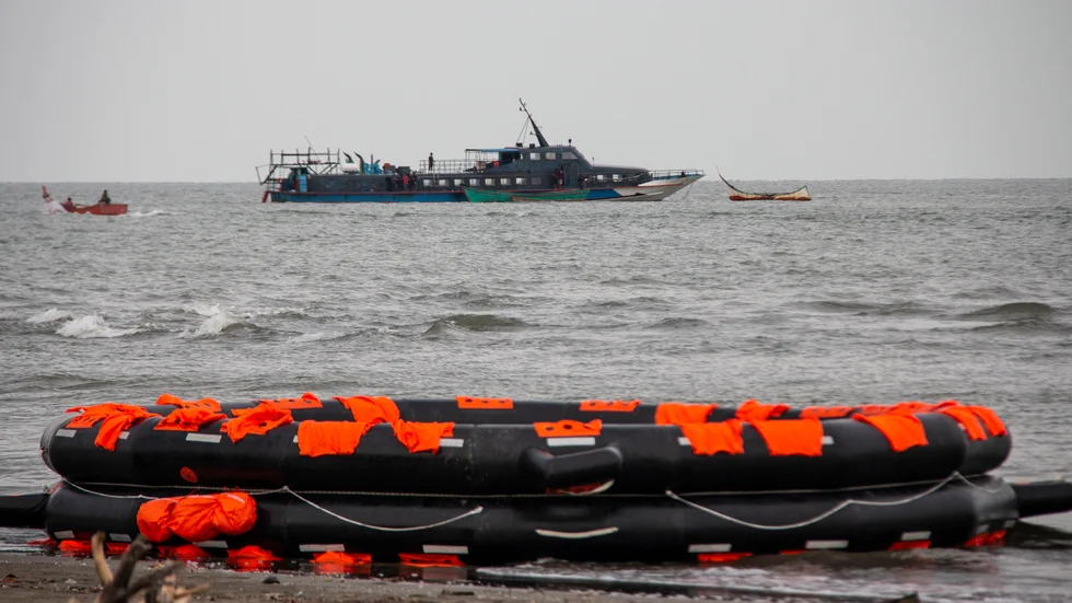 Båten med flyende rohingyer ombord som efter 113 dagar till sjöss nått land.