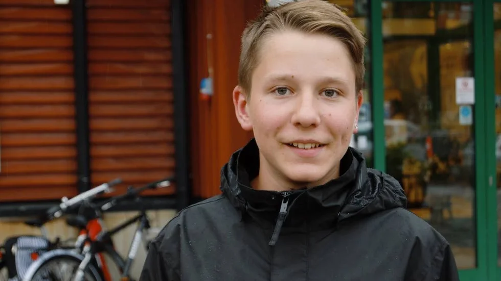 Lukas Vannatijne, 13 år, Stockholm ”Det bästa är att det är kul och att man kan göra mycket olika saker.”