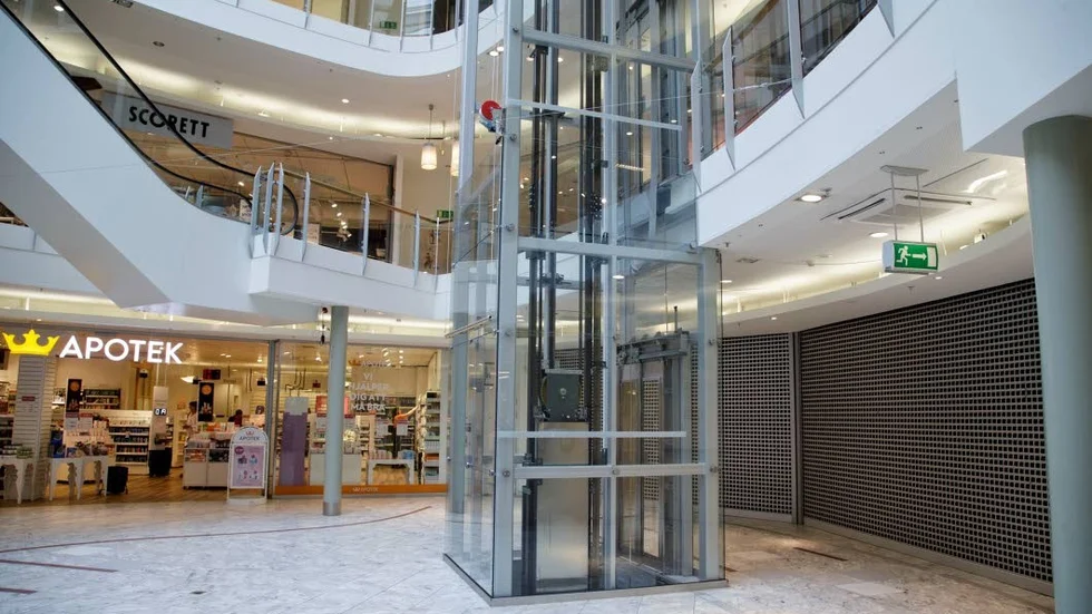 Bodéns bokhandel på Gallerians nedre plan har gått i konkurs. Lokalen är förgallrad och nästa vecka väntas utförsäljning av böcker och andra varor.