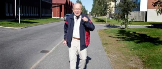 93-årige Evert på gång för välgörenhet