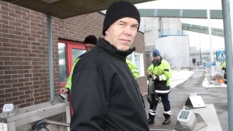 Göran Lundgren har jobbat här sedan pappersbruket startade. Han är luttrad av alla neddragningar som varit de senaste åren. "Men även om man är van så är det lika tufft".