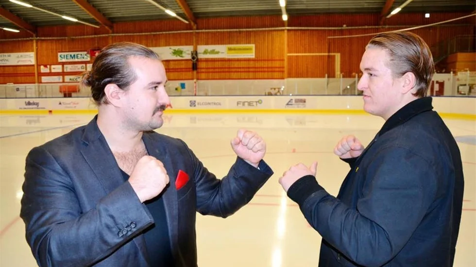Bröderna Johan och Mikael Niklasson laddar för ännu en brödrakamp och i år skänks intäkterna till Barncancerfonden.