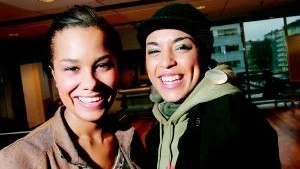 Wendy Rådström och Lorén Talhaoui, som medverkade i "Idol", blir två av programledarna i den nya kanalen TV400, som börjar sända den 14 januari. 
Foto: Jonas Ekströmer/Pressens Bild