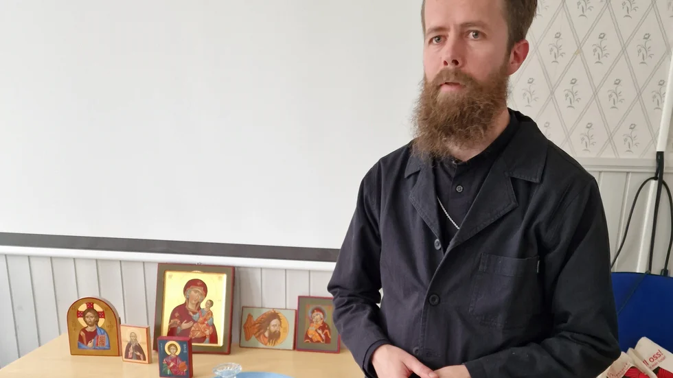 Församlingsassistent Tomas Åberg i Gällivare.