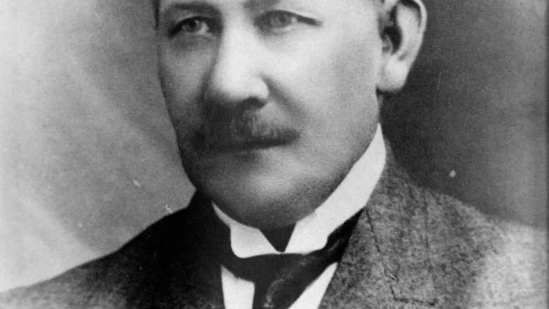Tidningsmannen och kommunpolitikerna Salomon Salomonsson (1867-1929).